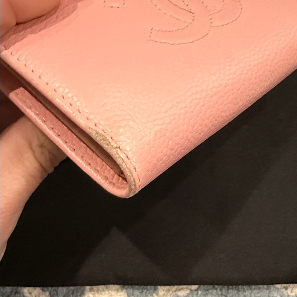 Chanel Blush Pink Leather Wallet - Picture 9 of 13